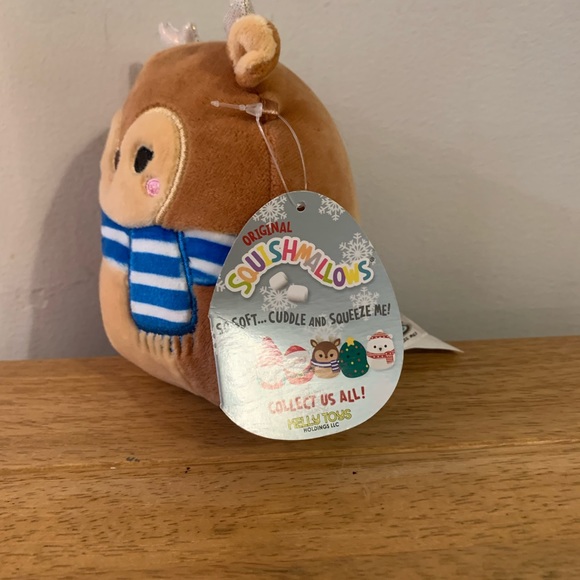 Squishmallow Darla reindeer with scarf with Tag 6” - Picture 2 of 4
